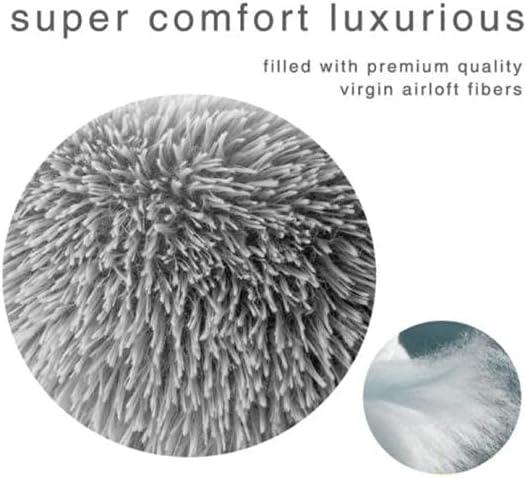 Cat Bed, Washable, Fluffy, Mint Green, Round Dog Bed, Dog Cushion, Soft Plush Doughnut Pet Bed for Cats, Dogs, Soft, Warm Pet Sofa (60 cm) - Pet Supermarket