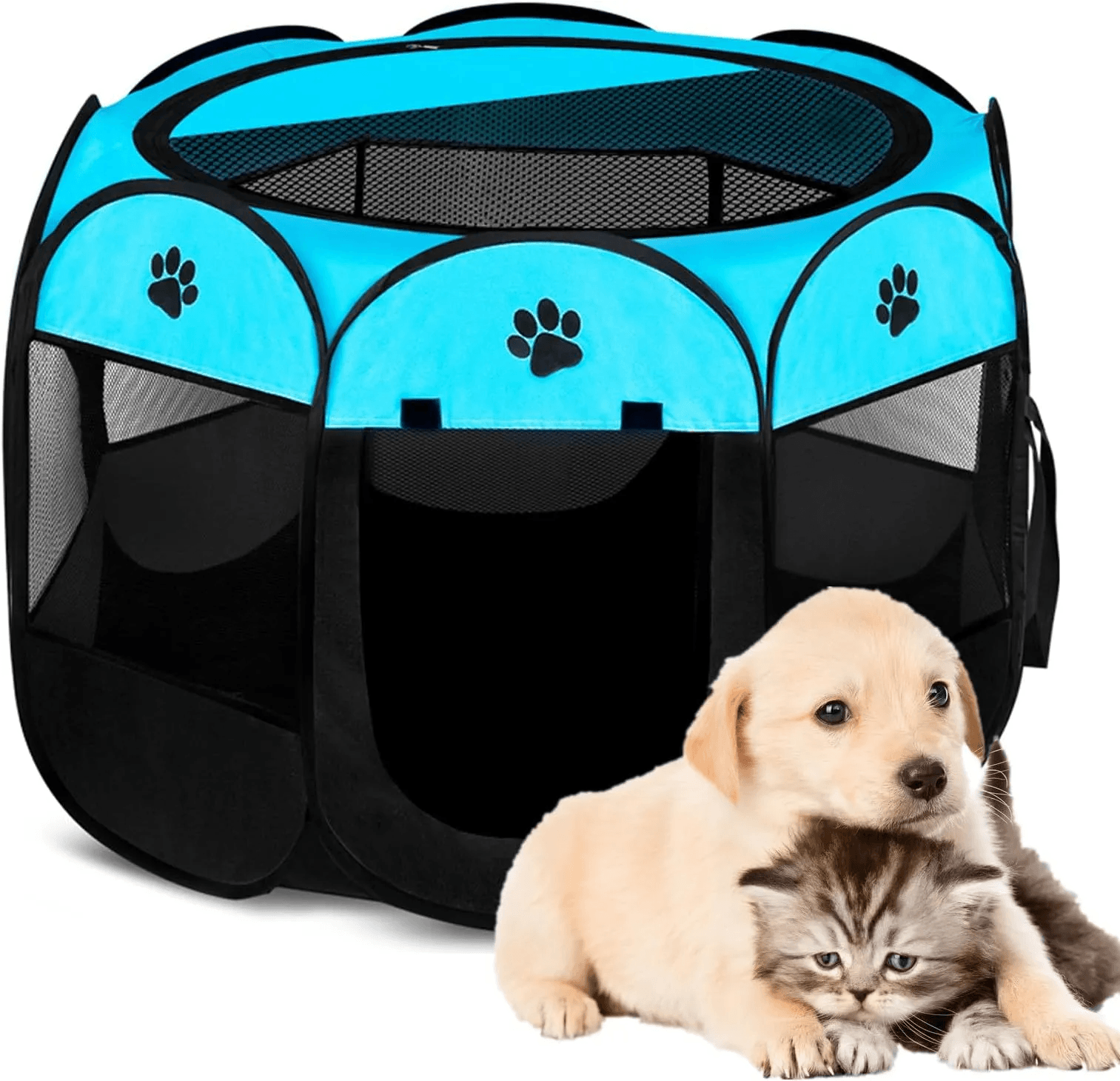Portable Pet Tent Folding Outdoor/Indoor Dog Cat Tent House For Indoor