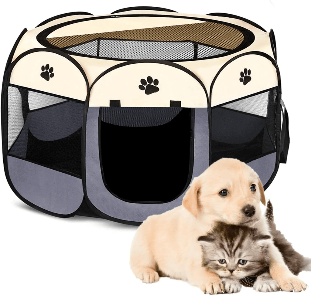 Portable Pet Tent Folding Outdoor/Indoor Dog Cat Tent House For Indoor