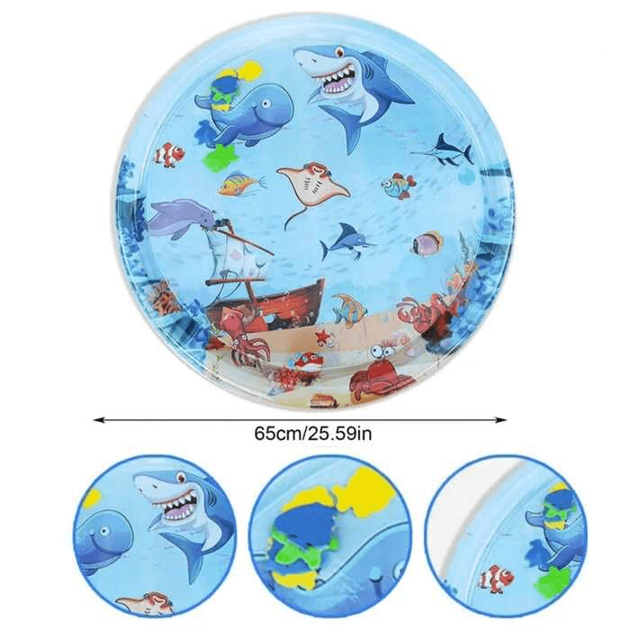 Summer Cooling Pet Water Bed Ice Pad Sleeping Round Mat For Puppy Dogs Cats Pet Kennel Cool Cold Water Sensory - Pet Supermarket