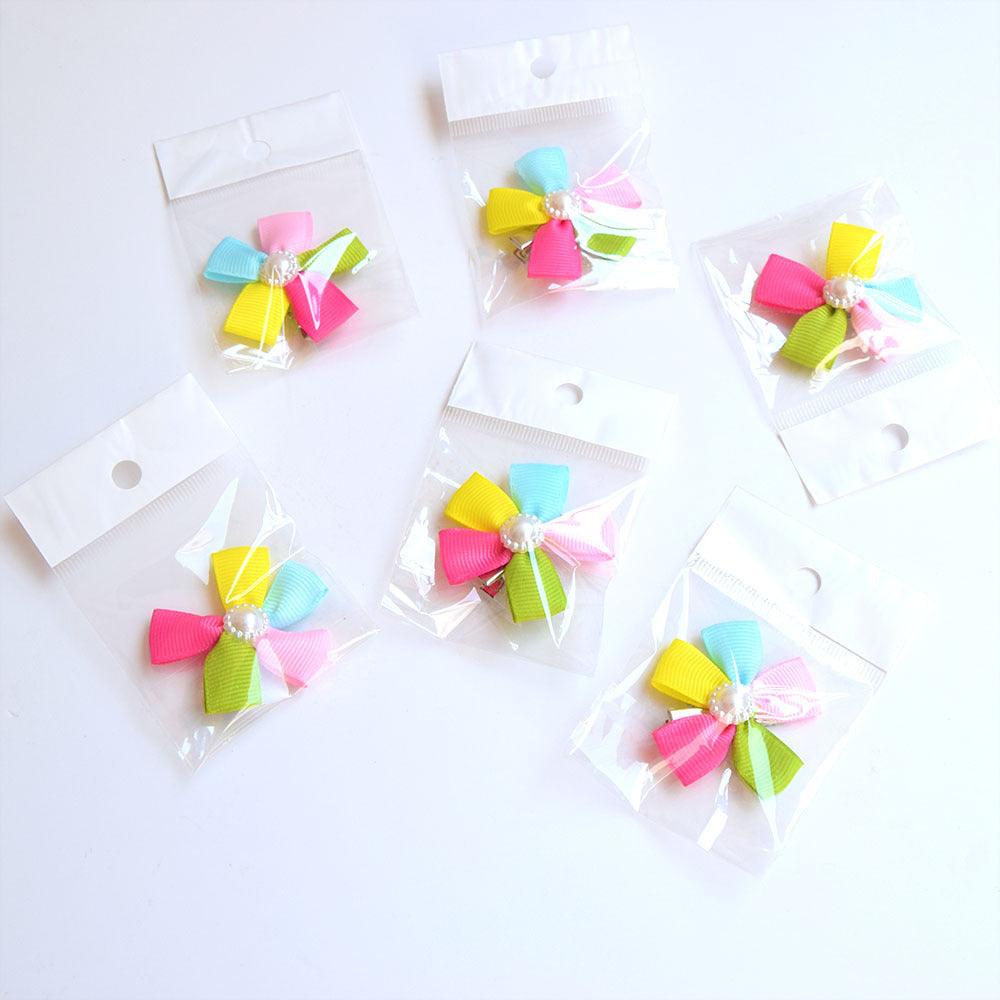 Colorful Maltese hairpins dog cat headdress new Yorkshire Mamaiko supplies pet Hair Clips - Pet Supermarket