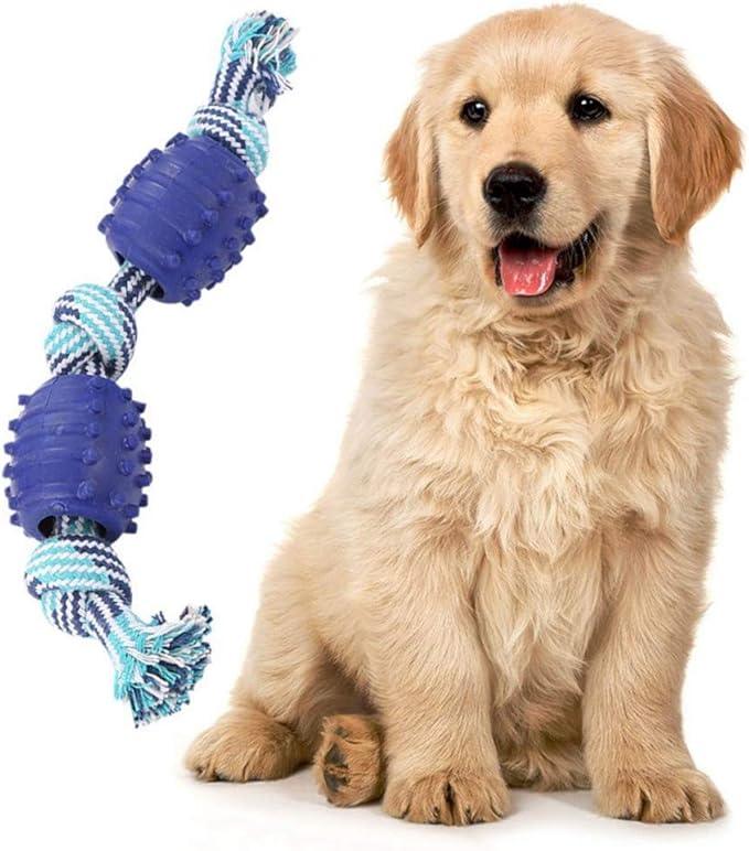 Dog Toy Chew Rope Dog Toy Cotton Rope Double Knot Ball Bite Proof Teeth Cleaning Toy Pet Dog Favors Molar Cleaning Props