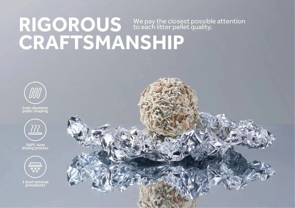 Cature Natural Mix Clumping Cat Litter Tofu+Bentonite+Wood 14L/5.6 kg - Pet Supermarket