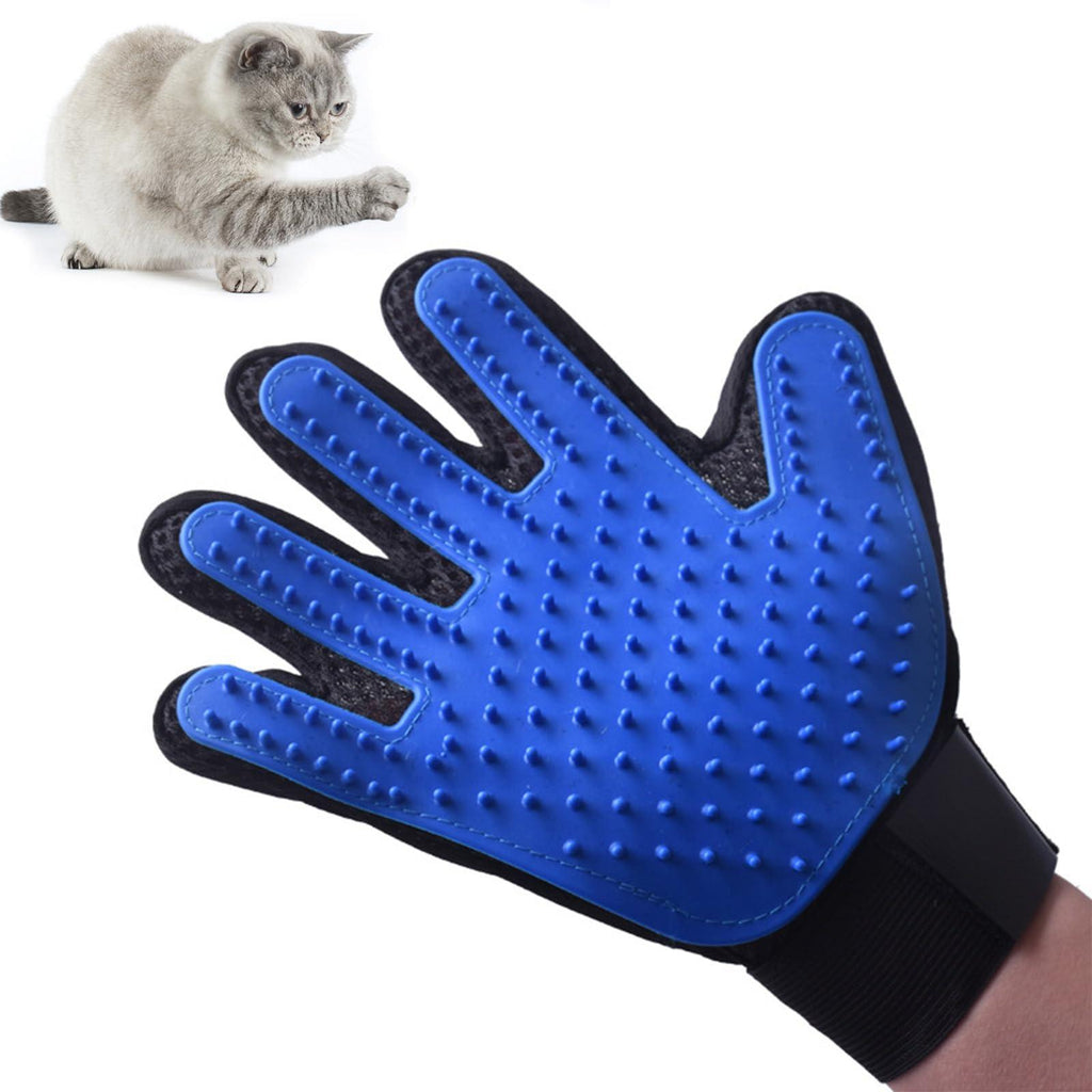Cat Dog Grooming and Shower Gloves Color Random