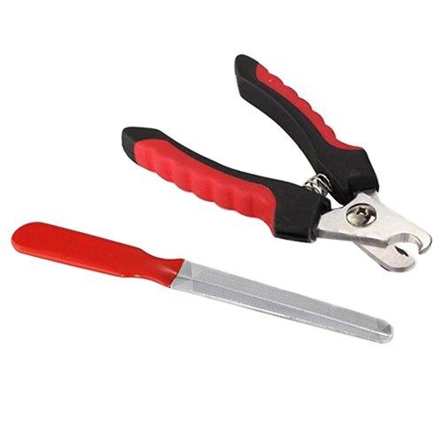 Professional Beauty Tool Pet Dog Puppy Cats Claw Nail Clipper Cutter + File Set