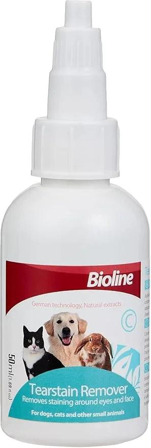 Bioline Tear Stain Remover 50Ml,For Dogs And Cats