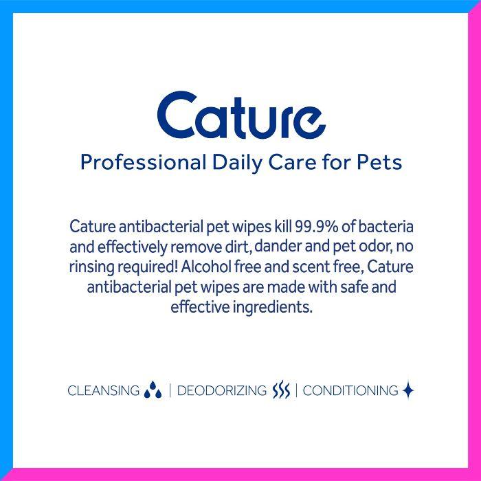 Cature Pet Anti-bacterial Wipes 80pcs