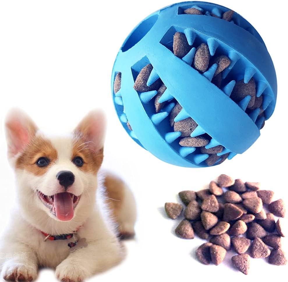 Dog Treat Toy Ball, Dog Tooth Cleaning Toy, Interactive Dog Toys