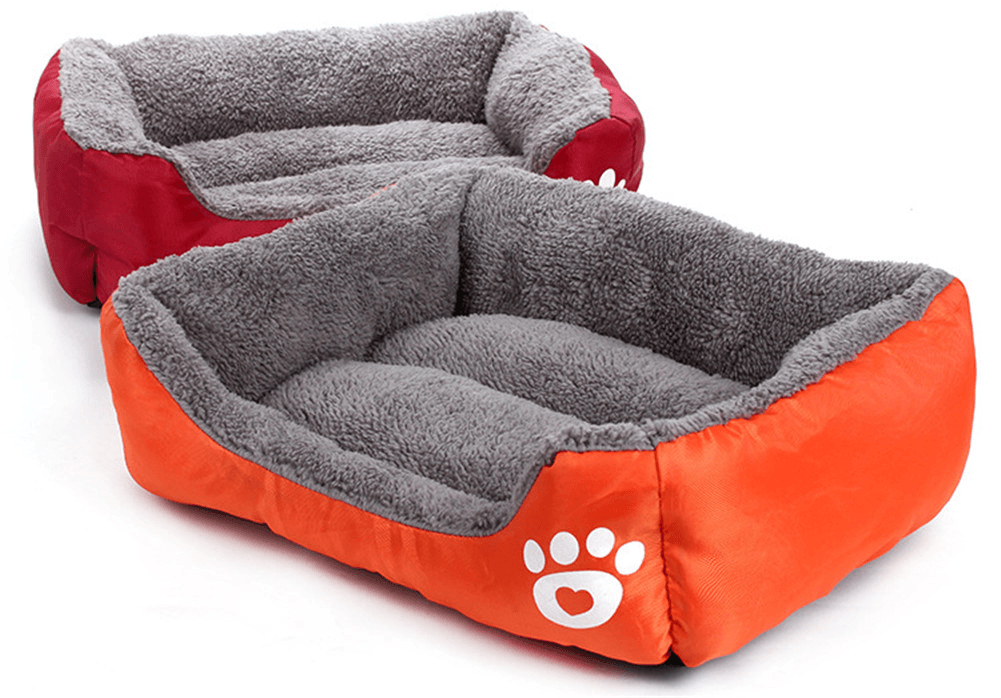 Washable Pet Dog Cat Bed Puppy Cushion House Pet Soft Warm Kennel Dog Mat Blanket
