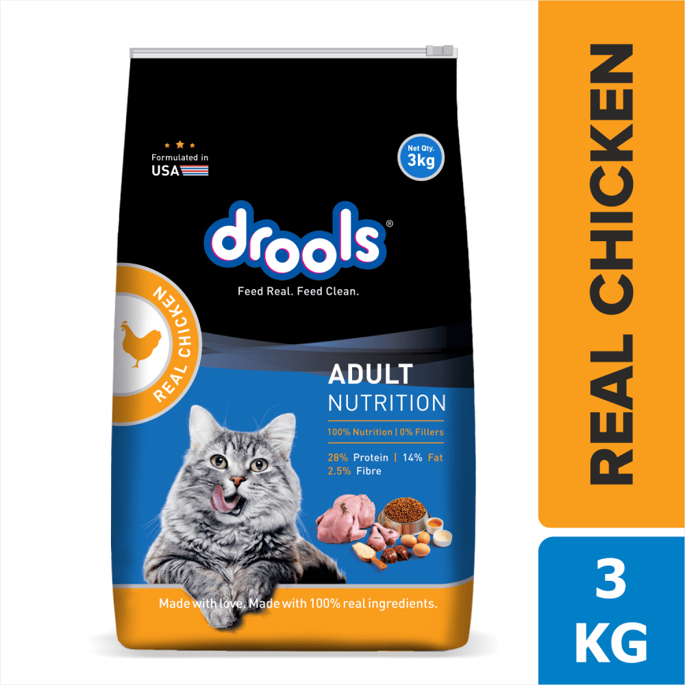 Drools Adult Real Chicken For Cat 3 kg