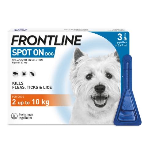 Frontline Plus Spot on Solution for Dogs(10-20kg) - Tick and Flea Treatment/Control(1 Tube)