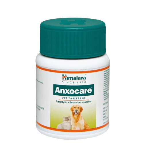 HIMALAYA Anxocare VET 60 Tablets for Pet Dogs and Cats
