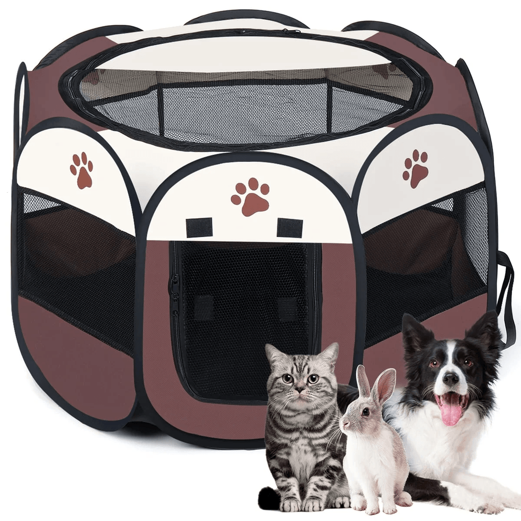 Portable Pet Tent Folding Outdoor/Indoor Dog Cat Tent House For Indoor