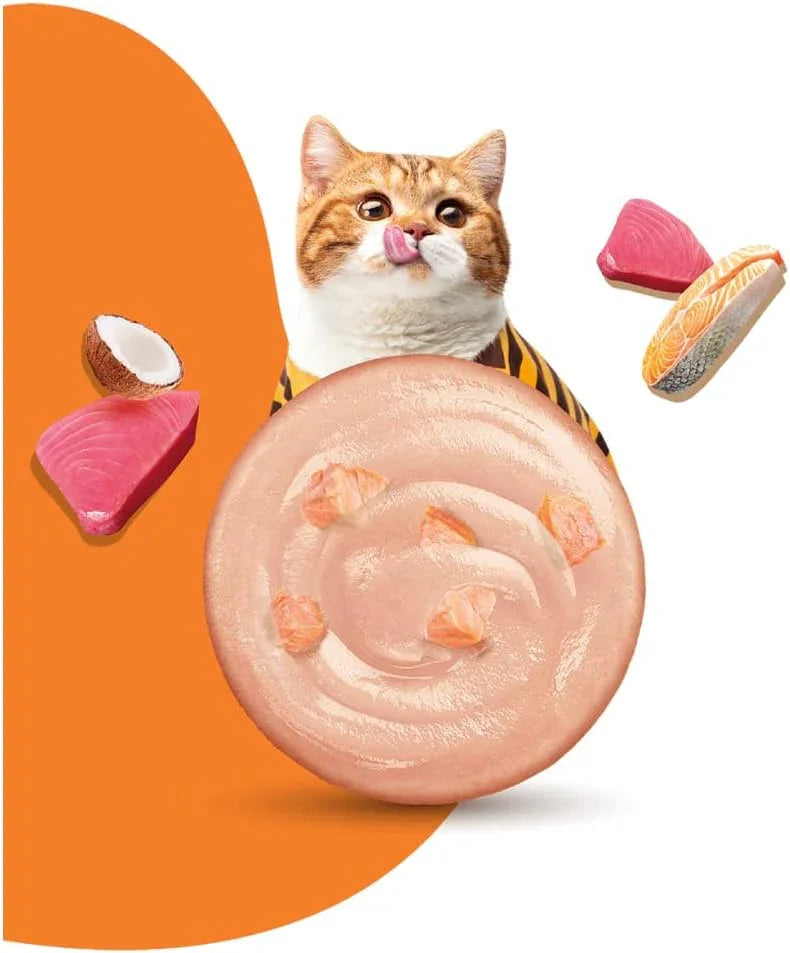 Moochie Kitten Cat Food Tuna Mousse with Salmon Pouch 70g - Pet Supermarket