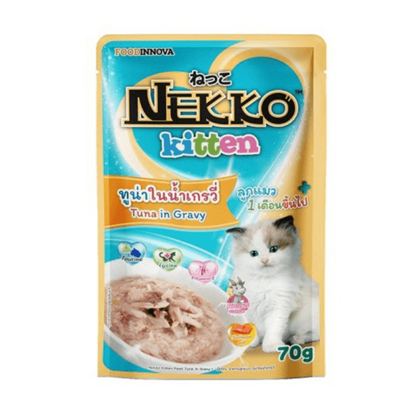Nekko-Kitten-Food-Tuna-in-Gravy-70g