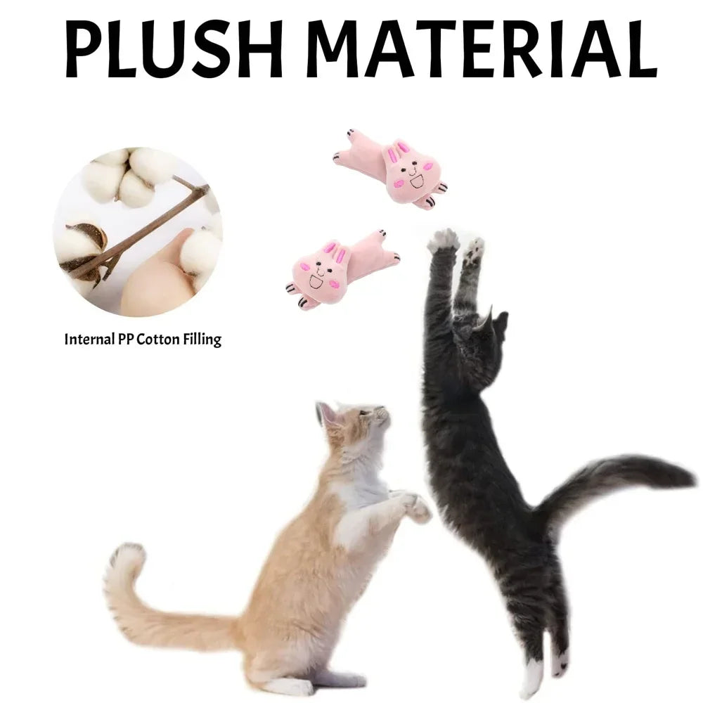 NutraPet Wild Catz Jumperz Plush Catnip Cat Toy with Multicolours Random Color - Pet Supermarket