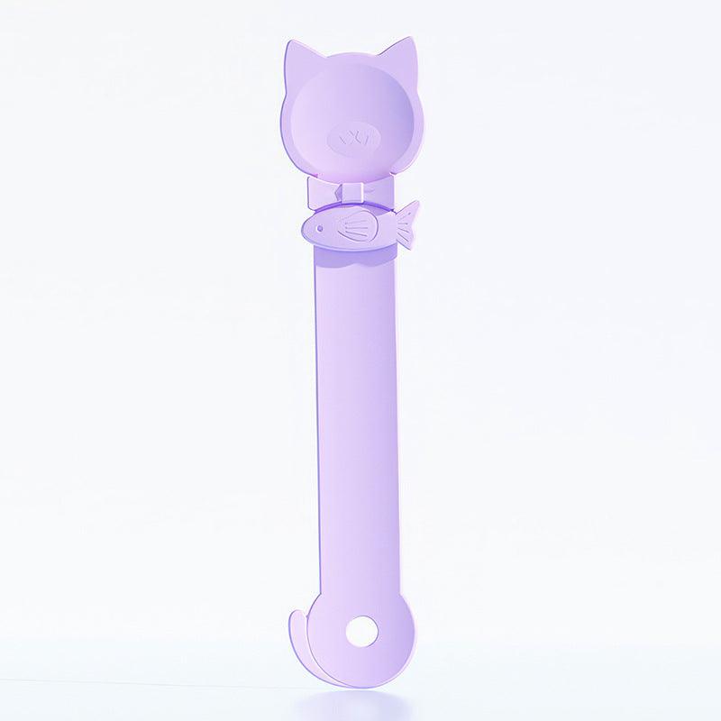 Cat Strip Feeder,Cat Stripe Squeeze Spoon, Cat Treat Feeding Spoon, Cat Food Spoon for Wet Food, Pet Feeder and Lickable Cat Food Dispenser 1pcs