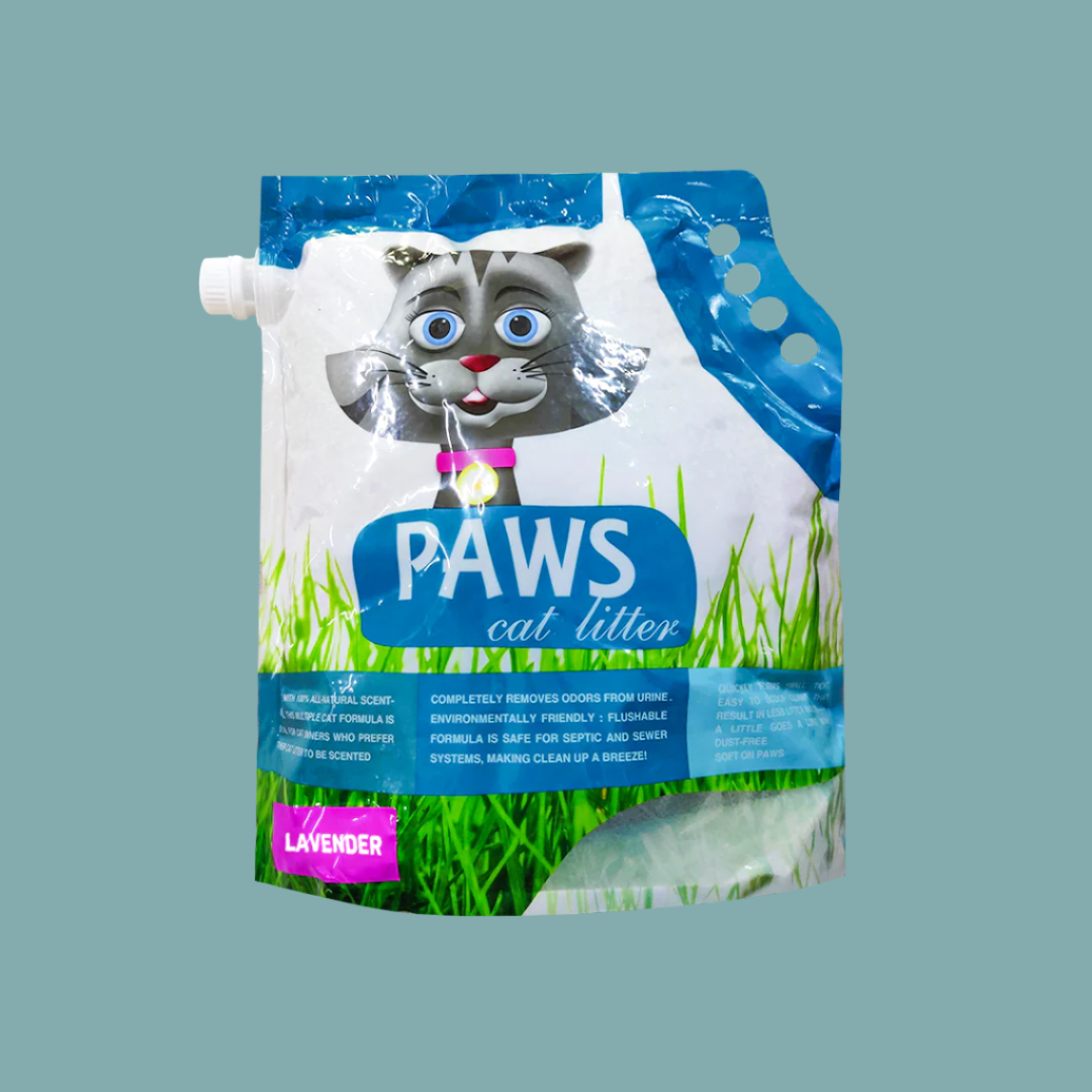 Paws Clumping Cat Litter Lavender 5L