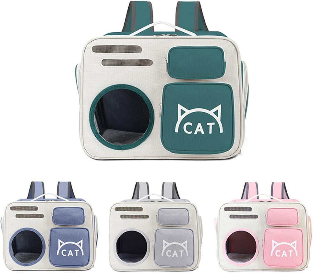 Pet Carriers Kitten Backpack, Pet Backpack Cat Travel Bag, Cute Cat Transport Carrier for Travel, Hiking & Outdoor