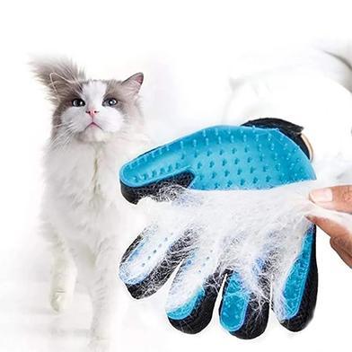 Cat Dog Grooming and Shower Gloves Color Random