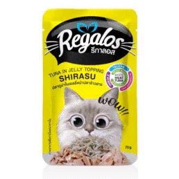 Regalos Tuna in Jelly Topping Shirasu Tuna in Jelly with Rice Flour Topping 70g