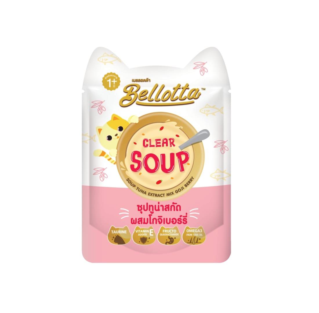 Bellotta Adult Soup Tuna Extract with Goji Berry 40g