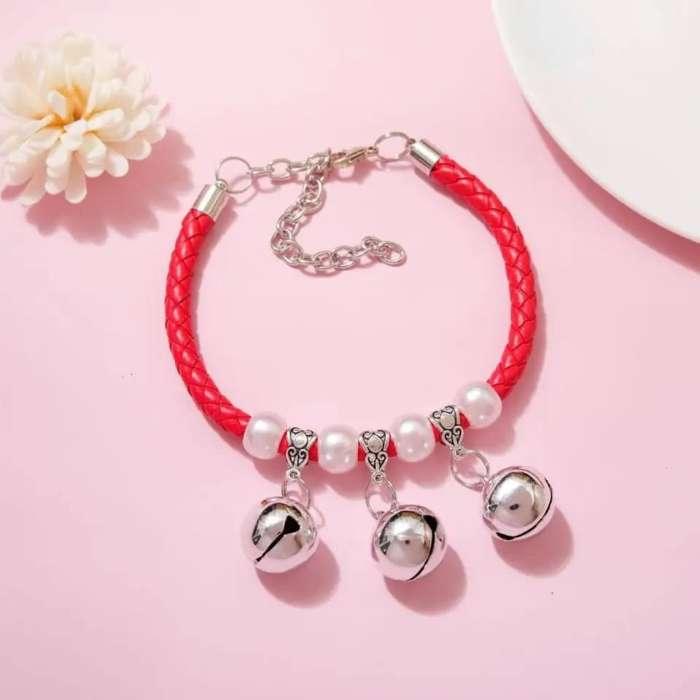 Stylish-Triple-Bell-Adjustable-Pet-Collar-with-Removable-Bell-Pendant-for-Cats