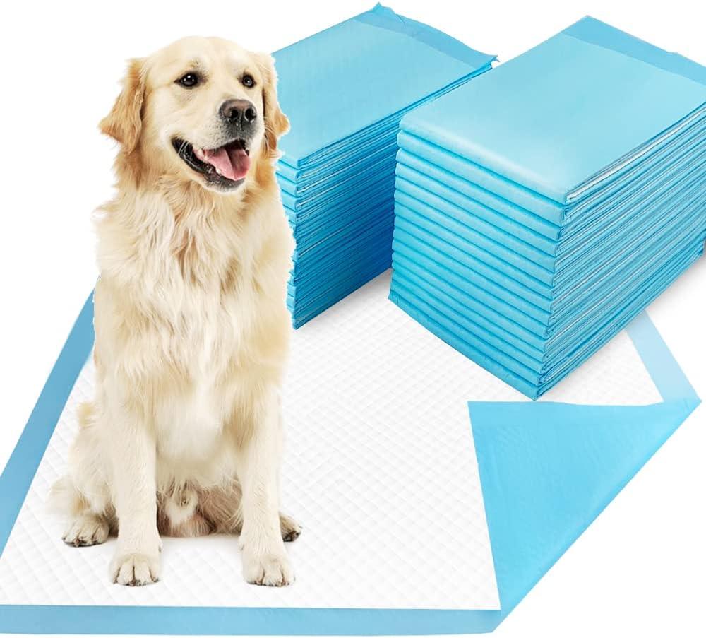 Super Absorbent Pee Pads Pet Training Disposable for Dogs and Cats Training Puppy Pee Pads Super Absorbent & Leak-Proof Extra Large