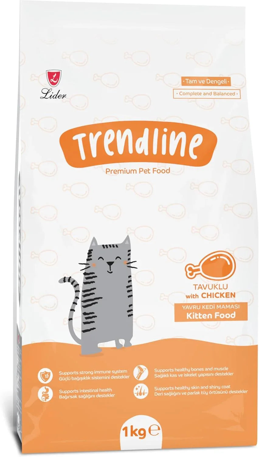 TRENDLINE Kitten Dry Chicken Cat Food 1kg