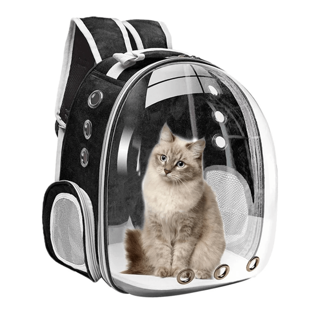 Portable Pet Carrier Travel Breathable Backpack Dogs And Cats Puppy Waterproof Transparent Breathable Space Bag