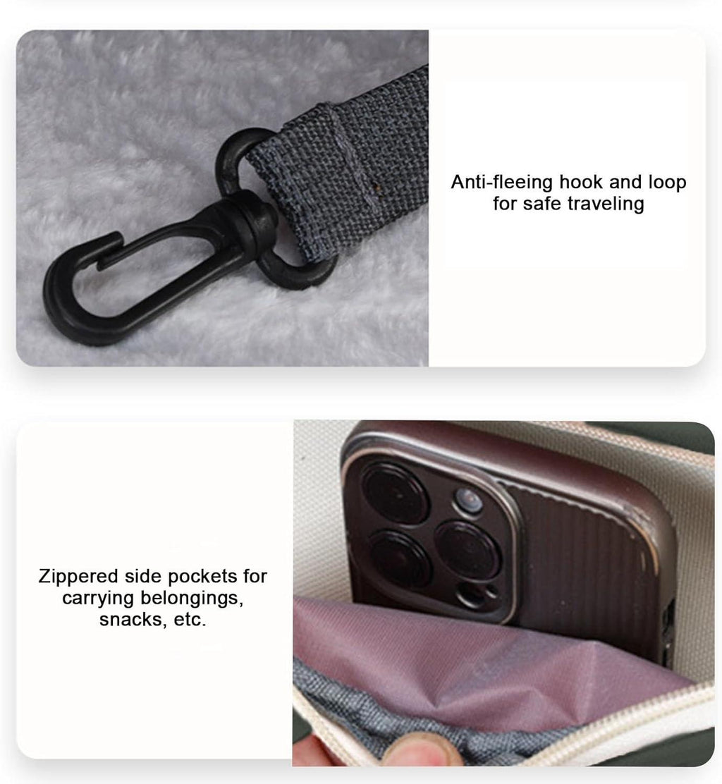 Pet Carriers Kitten Backpack, Pet Backpack Cat Travel Bag, Cute Cat Transport Carrier for Travel, Hiking & Outdoor - Pet Supermarket