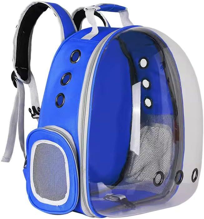 Portable Pet Carrier Travel Breathable Backpack Dogs And Cats Puppy Waterproof Transparent Breathable Space Bag