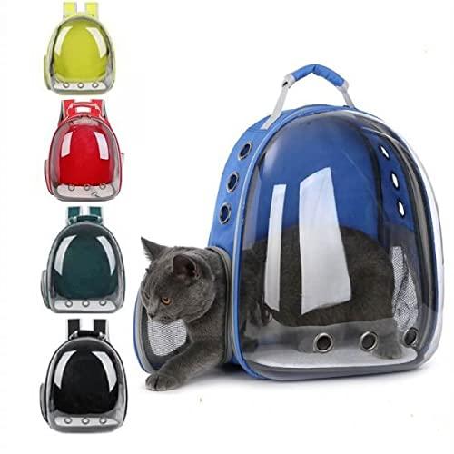 Portable Pet Carrier Travel Breathable Backpack Dogs And Cats Puppy Waterproof Transparent Breathable Space Bag