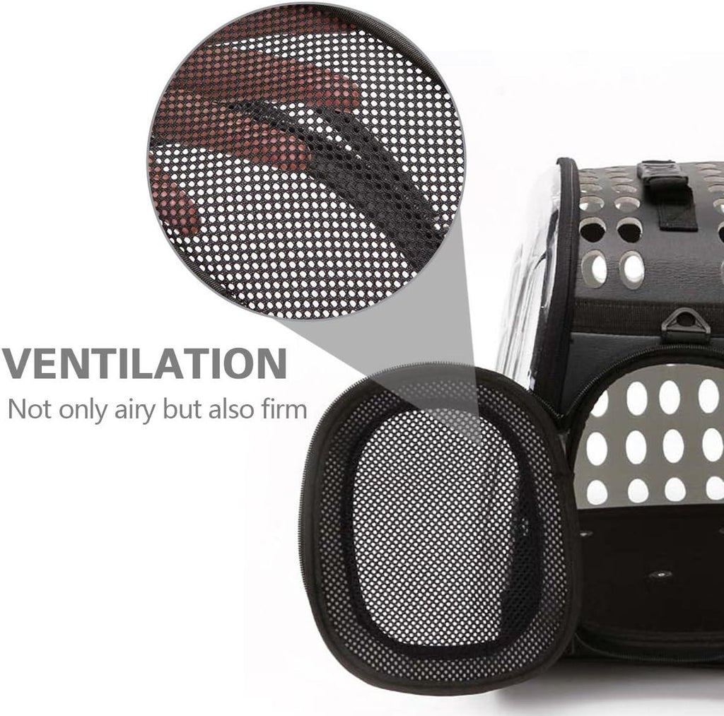 Transparent Pet Cat Carrier Travel Handbag Carry Bag