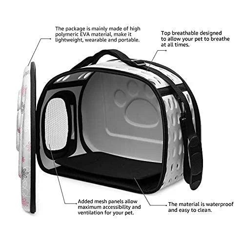 Travel Pet Storage Foldable Pet Carrier Bag for Cat and Puppy Airline Pet Carrier