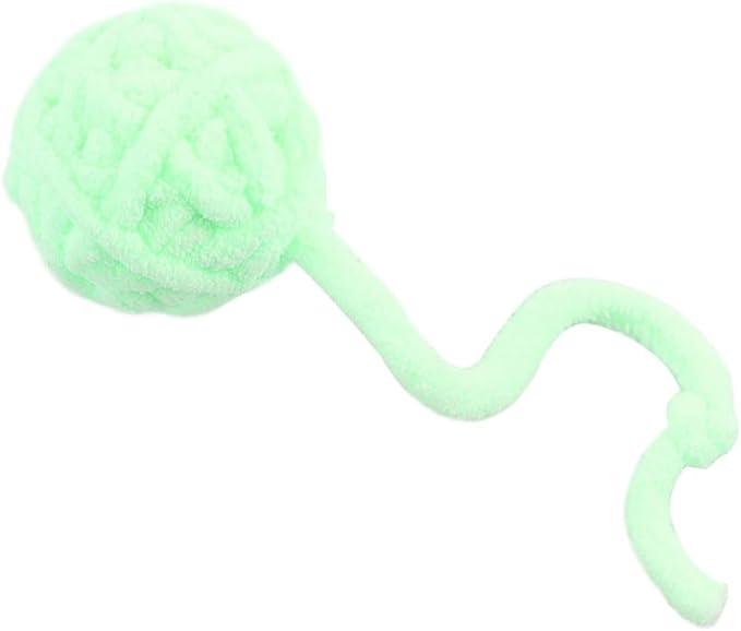 Woolen cat toy ball (with bell inside) Woolen ball attracts The cat's attention during chasing and flapping