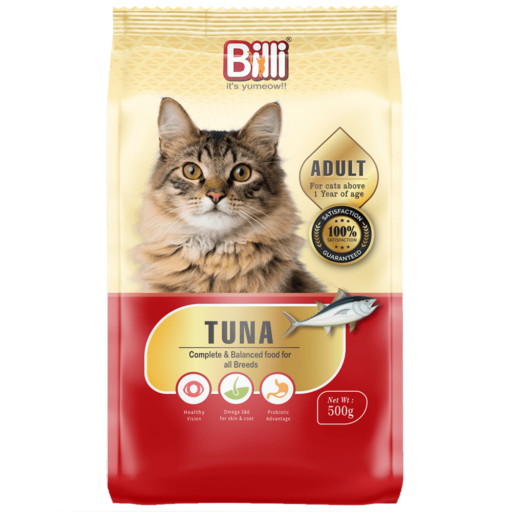 Billi Adult Tuna Dry Cat Food 1.5kg