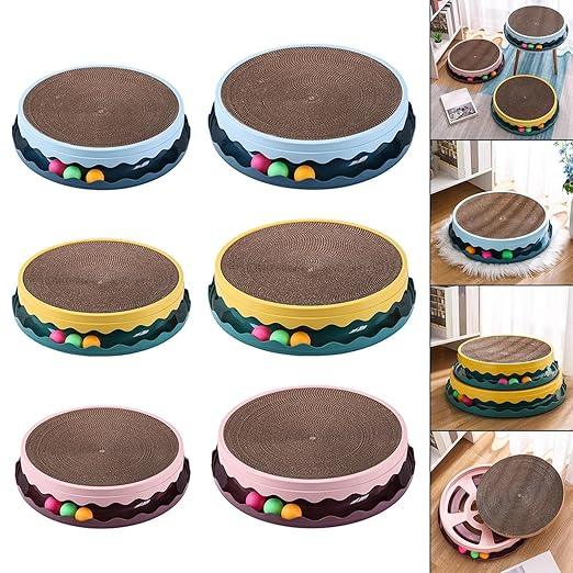 Cat Scratcher Cardboard Ball Activity Round 44cm
