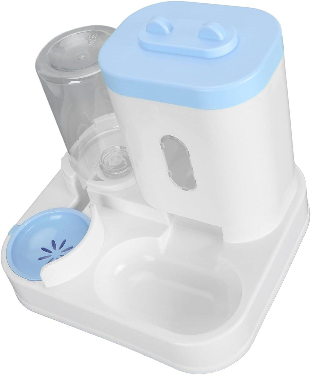 Convenient Pet Food Water Dispenser Large Capacity Feeder Automatic Gravity Cat Dog Food Bowl - Pet Supermarket