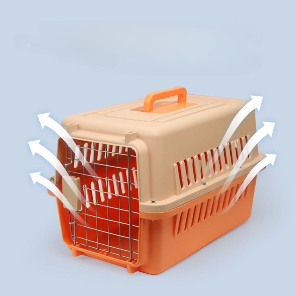 Pet Carrier Airline Cage Dog, Crate, Dog, Medium Dog, Small Dog, Carrying Case, Carry Bag, Carrying Handle, Air Transport Box, Carry Cage - Pet Supermarket