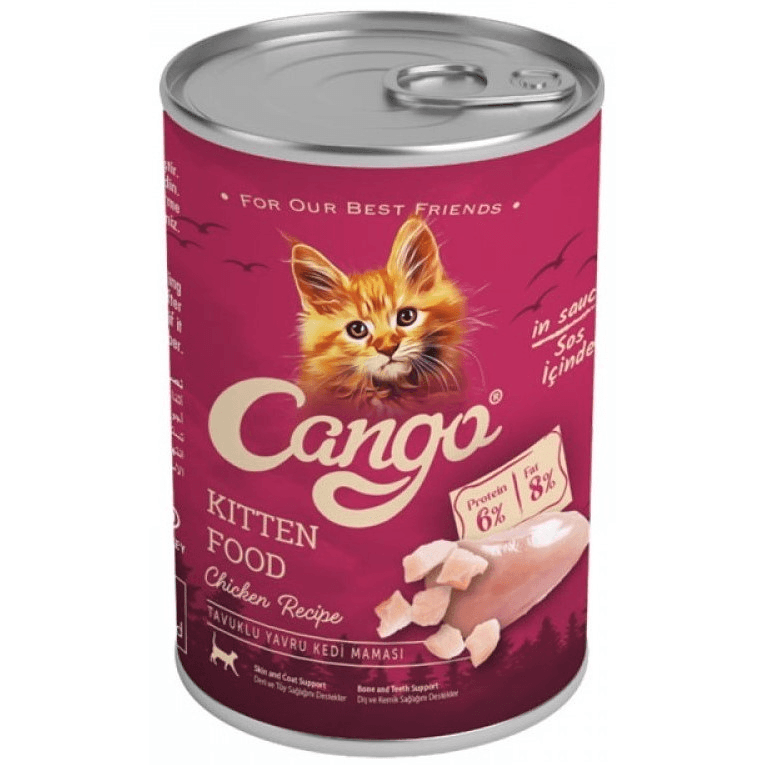 Cango Kitten Canned Cat Food Chicken Recipe 415g