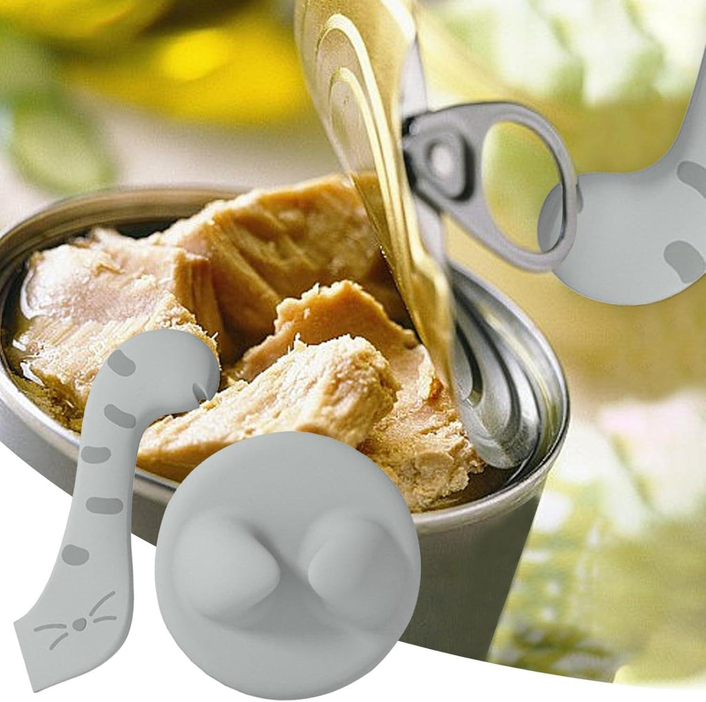 Cat Can Opener - Silicone Can Covers Cat Can Lids, Multifunctional Cat Food Covers | Cat Food Can Cover Silicone Dishwasher Safe, Universal Dishwasher Safe Cat Food Can Cover for ETS Dogs - Pet Supermarket