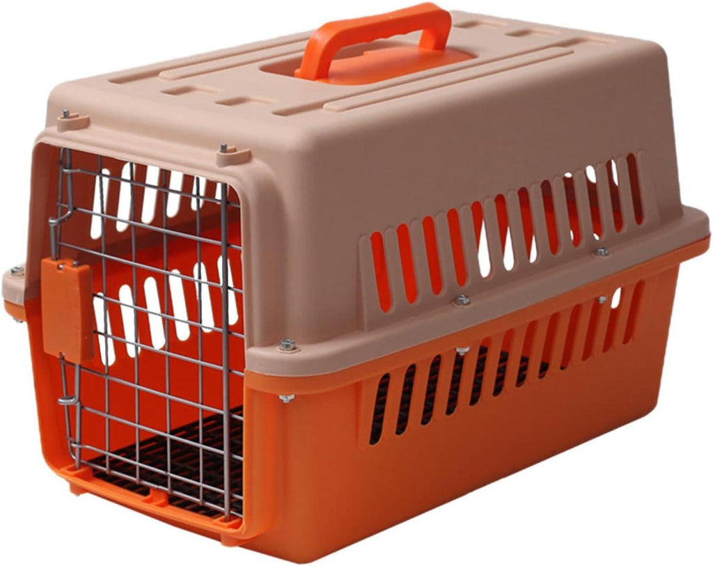 Pet Carrier Airline Cage Dog, Crate, Dog, Medium Dog, Small Dog, Carrying Case, Carry Bag, Carrying Handle, Air Transport Box, Carry Cage - Pet Supermarket