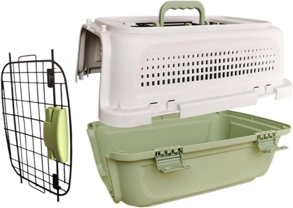 Medium Dog Large Cat Rabbit Pet flight case Boeing fashion durable pet cage portable travel car, check-in suitcase, aircraft air transport box, Pet Kitten Carrier, Parrot Cage