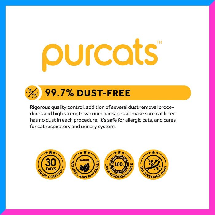 Cature Natural Tofu Mix Clumping Cat Litter Tofu and Bentonite 14L/5.6 kg Boxie Cat Litter - Pet Supermarket