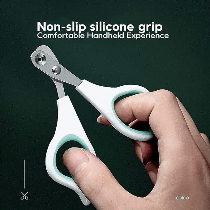 Cat Nail Trimmer, Cat Claw Clippers with Free Nail File, Dog Nail Clippers for Small Dogs, Safety Guard to Avoid Over-Cutting, Cat Nail Cutter Suits All Small Animals