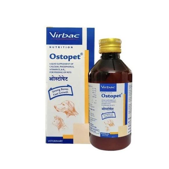 Virbac - Ostopet Liquid Supplement Of Calcium For Dogs & Cats 150ml