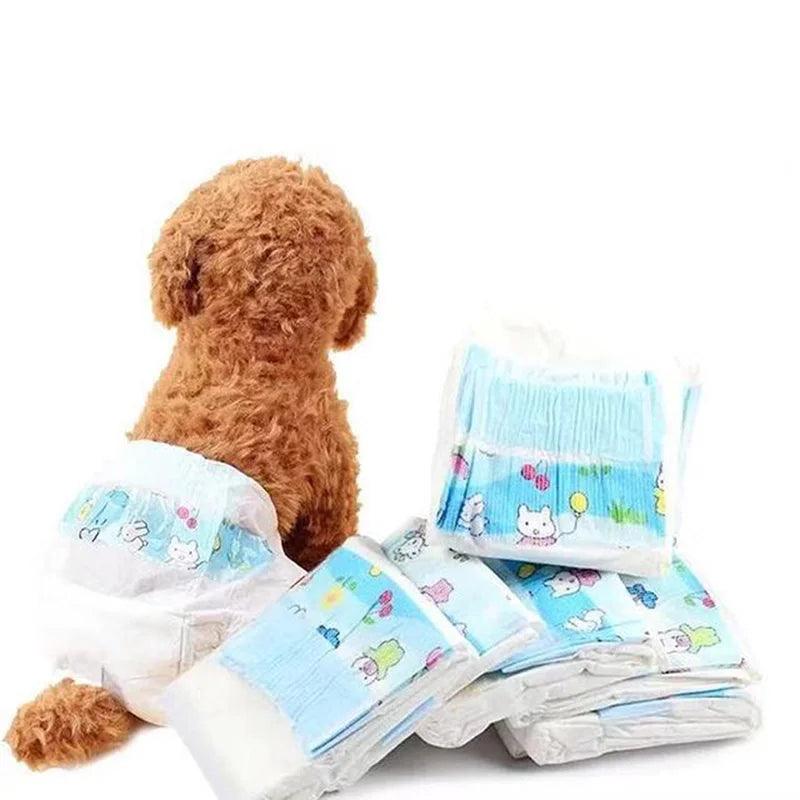 Clean Comfy Pet Disposable Dog Doggy Cat Diaper Diapers Nappy Pads