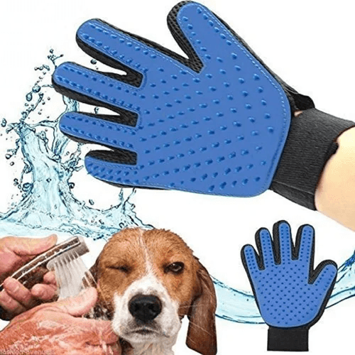 Cat Dog Grooming and Shower Gloves Color Random