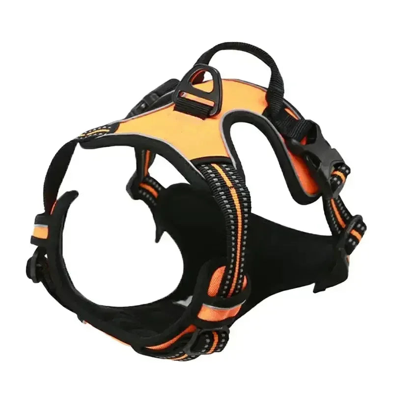 Dog Extra Large Harness Adjustable No-Pull Dog Harness | with Padded Vest and Dual Leash Clips | Prevents Choking and Provides Comfortable Walking Experience - Pet Supermarket